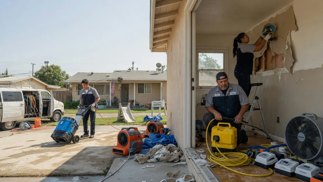 Water Damage Restoration in South El Monte, CA near me